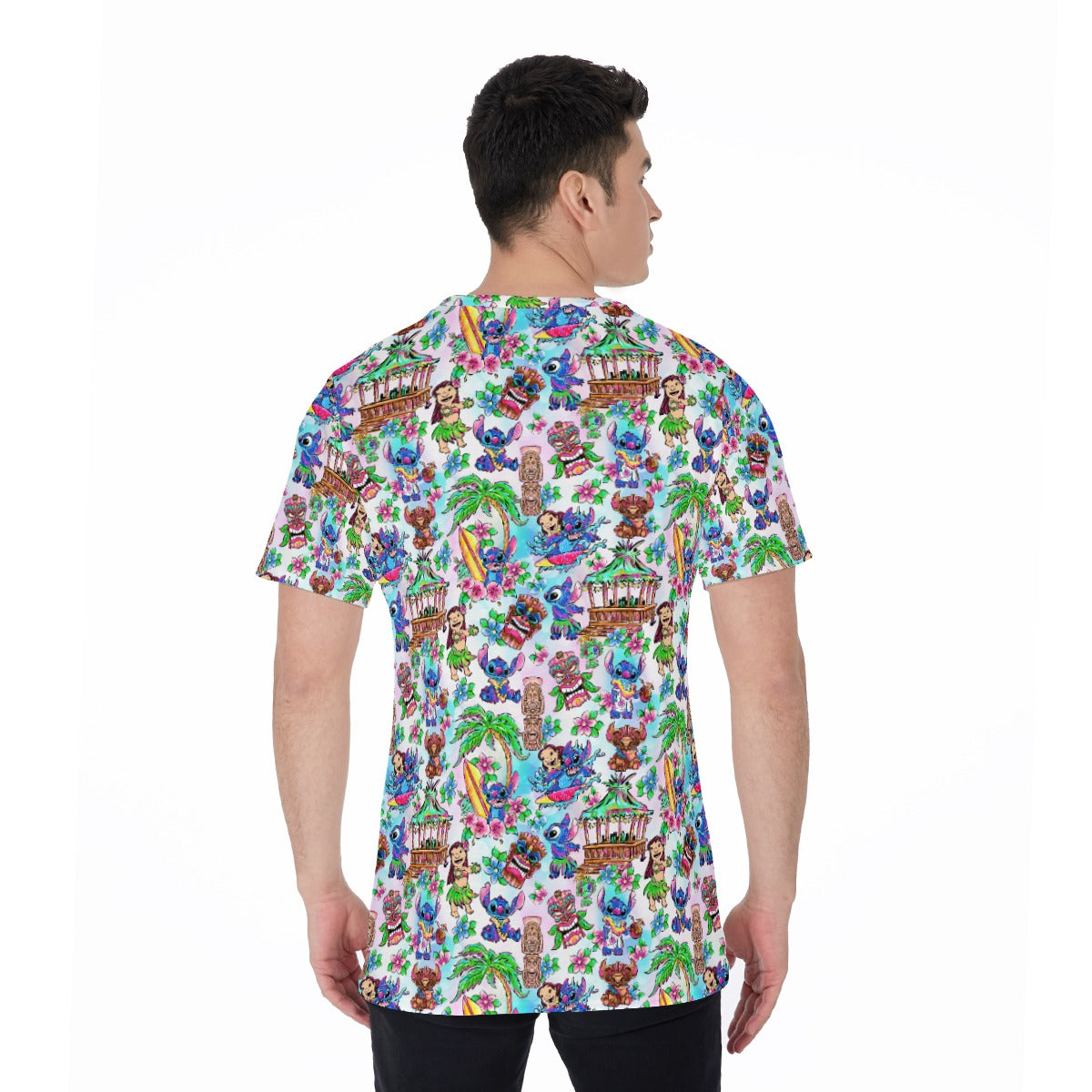 Bright Island Chaos Hand Drawn - Men's Short Sleeve T-Shirt