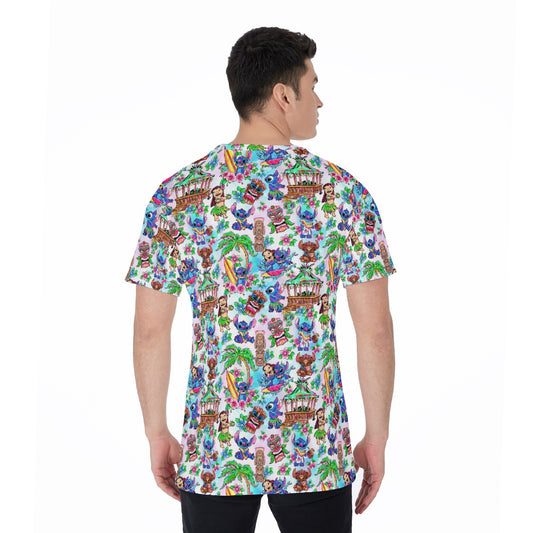 Bright Island Chaos Hand Drawn - Men's Short Sleeve T-Shirt