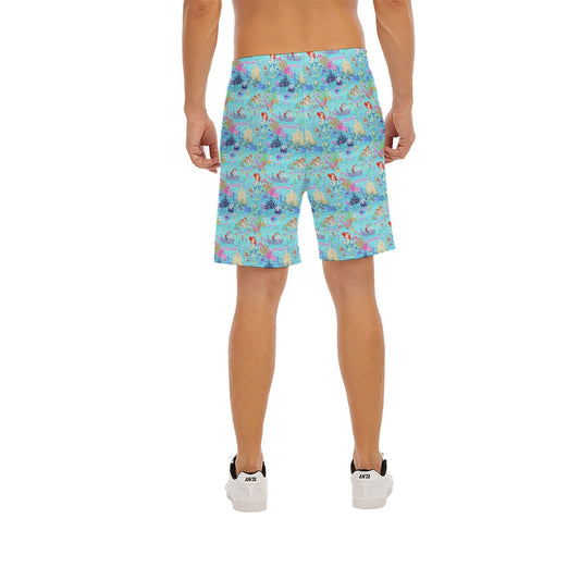 Ocean Wonderland Dreams - Men’s Pocket Beach Shorts