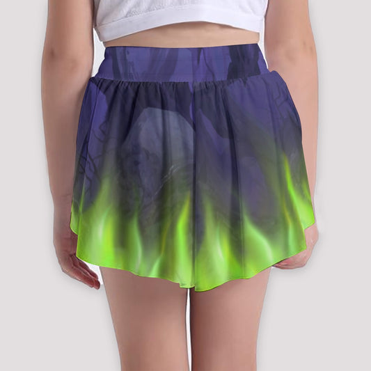 Enchanted Thorn Forest - Girls’ Flowy Pocket Shorts