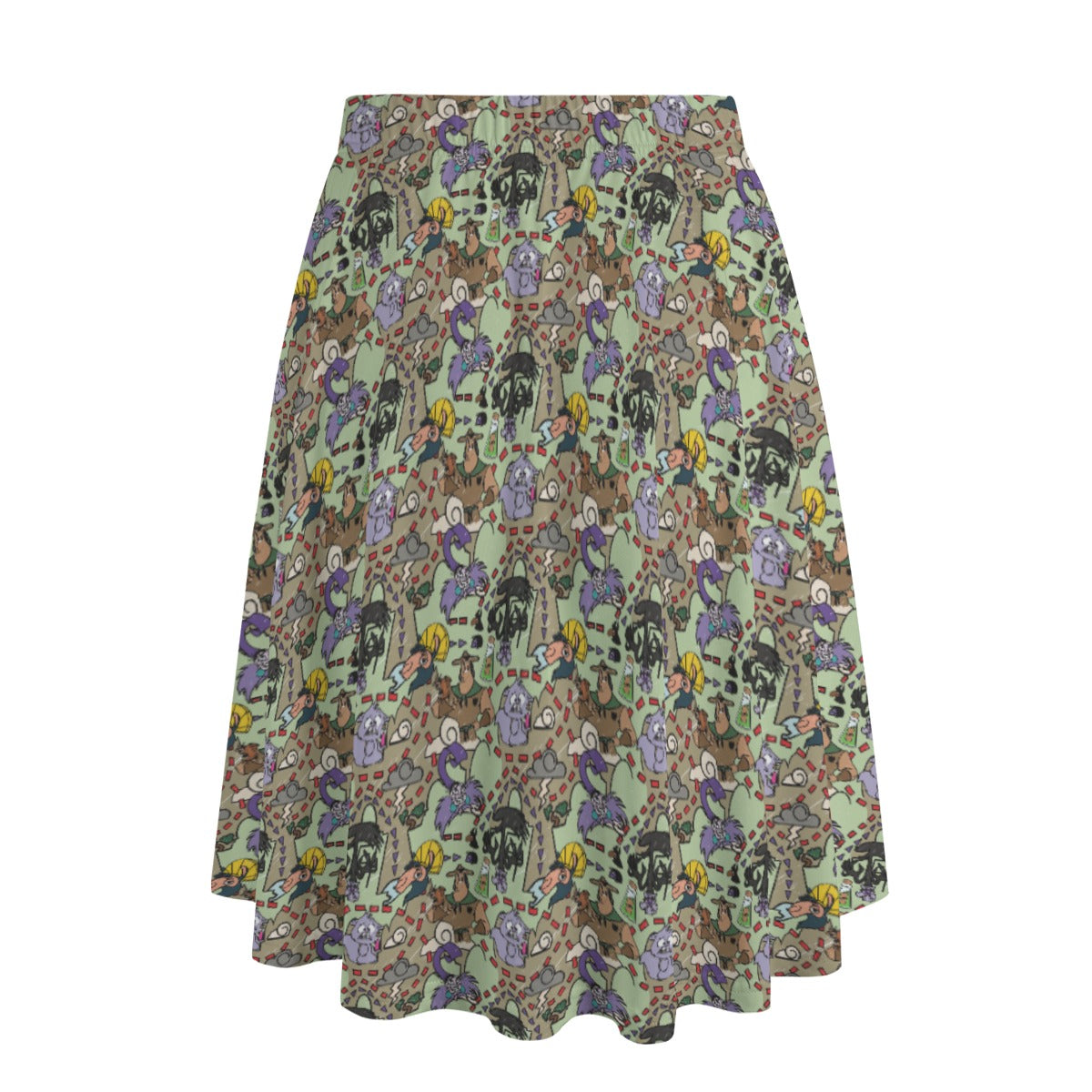 Emperor’s Chaotic Groove - Women’s Pocket Midi Skirt