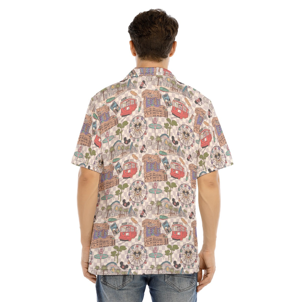 Original DCA - Men's Hawaiian Button Up Shirt