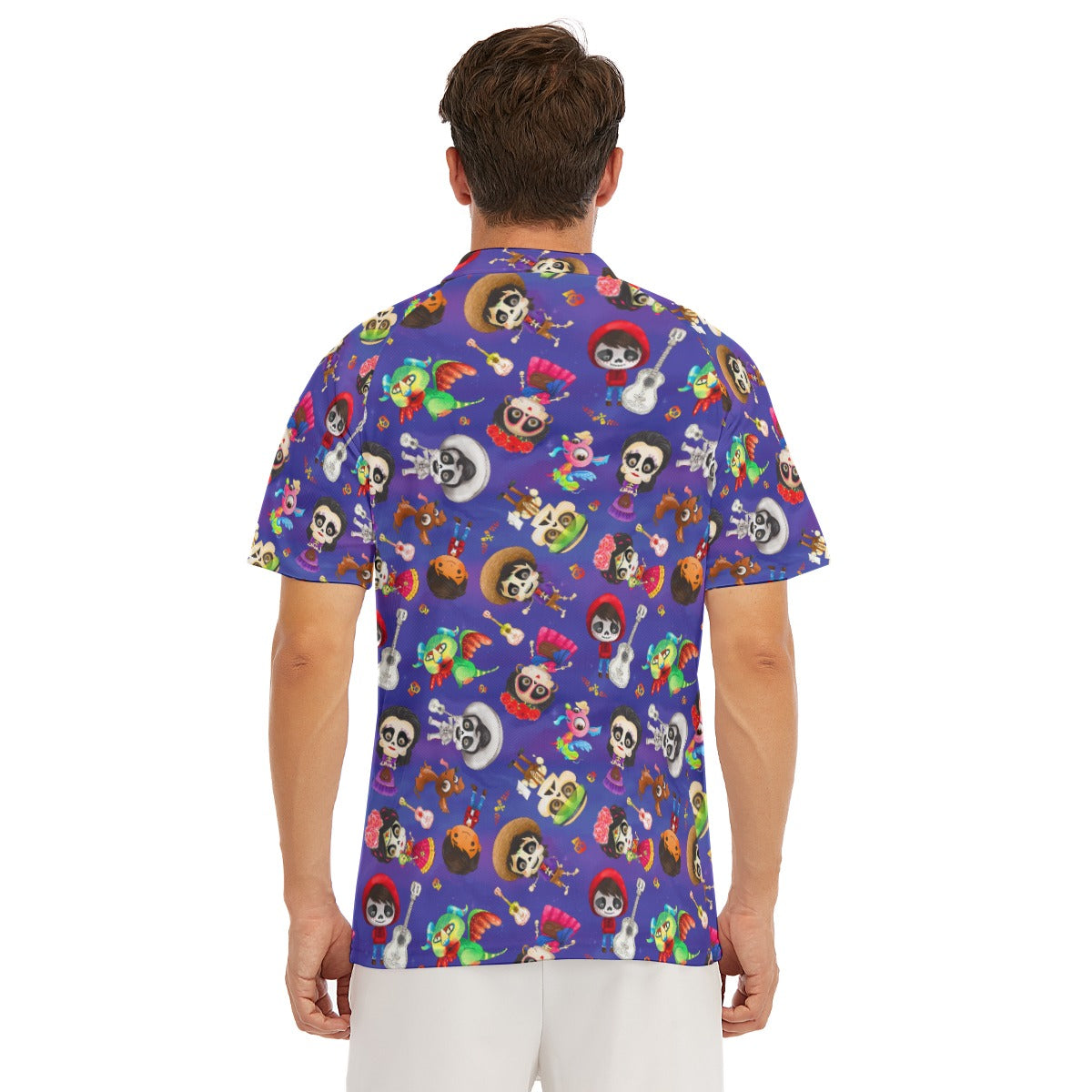 Poco Loco Día de Muertos - Men's Polo Shirt