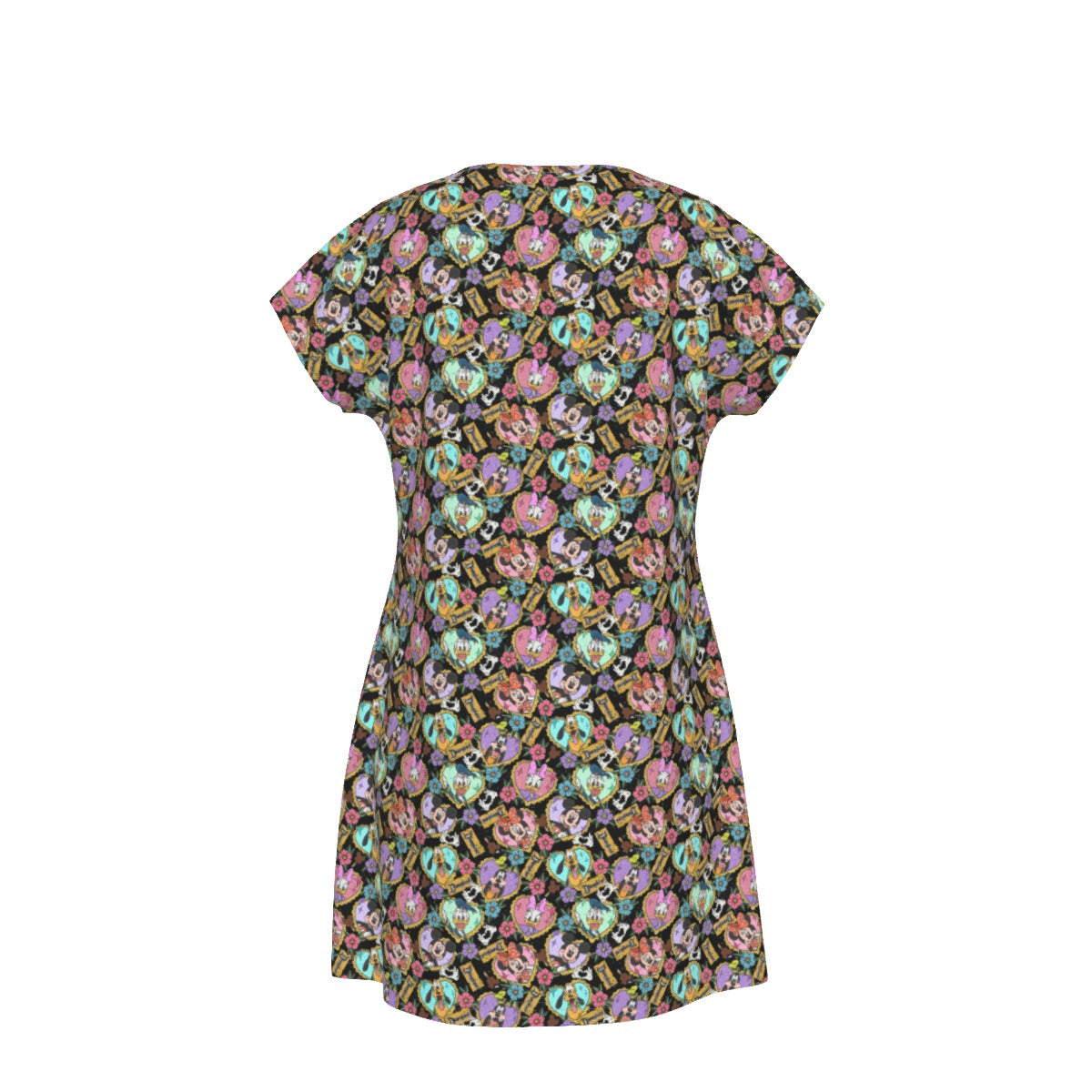 Tattoo Hearts Classic Crew - Women's T-Shirt Dress