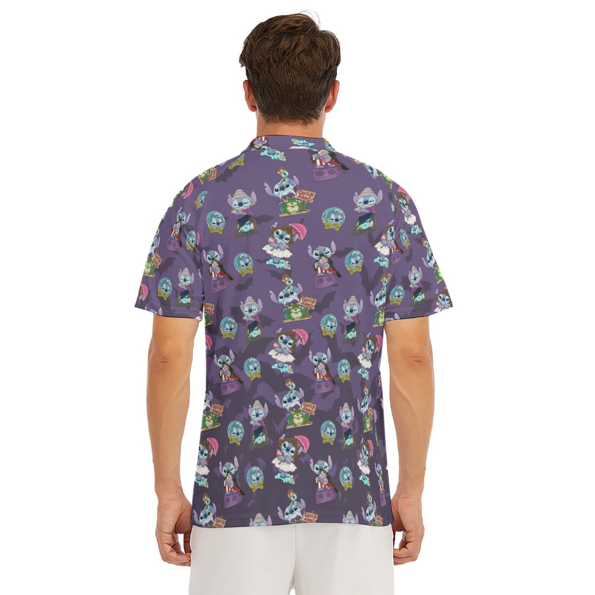 Haunted Alien Portraits - Men's Polo Shirt