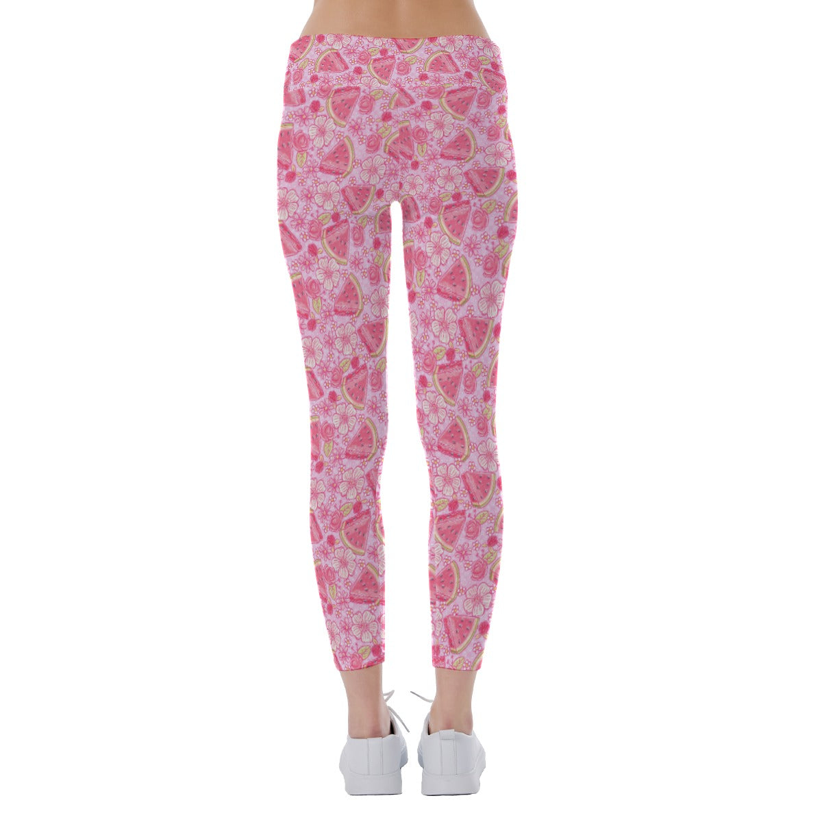 Summer Fruits - Watermelon - Women's Yoga Leggings