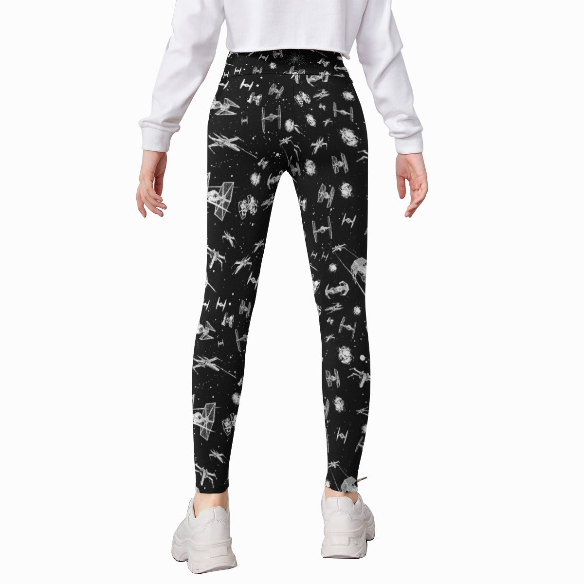 Epic Space Battle Ships - Kid's Leggings