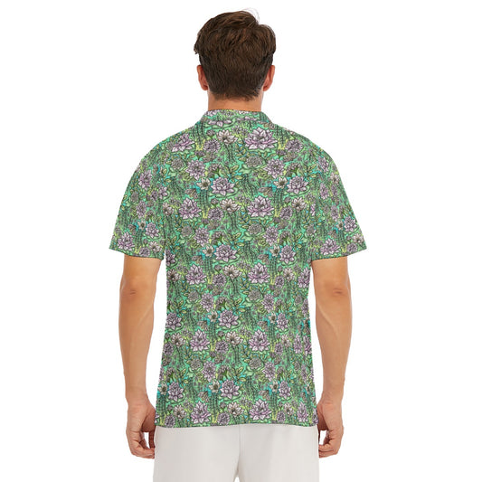 Fairytale Florals – Bayou Blooms - Men's Polo Shirt