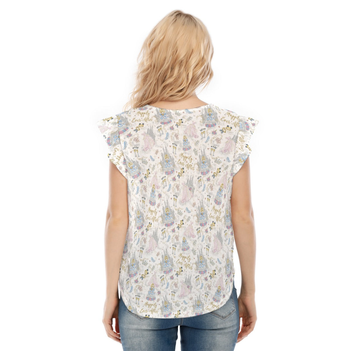 Happily Ever After Weddings - Women’s Flutter Sleeve Top