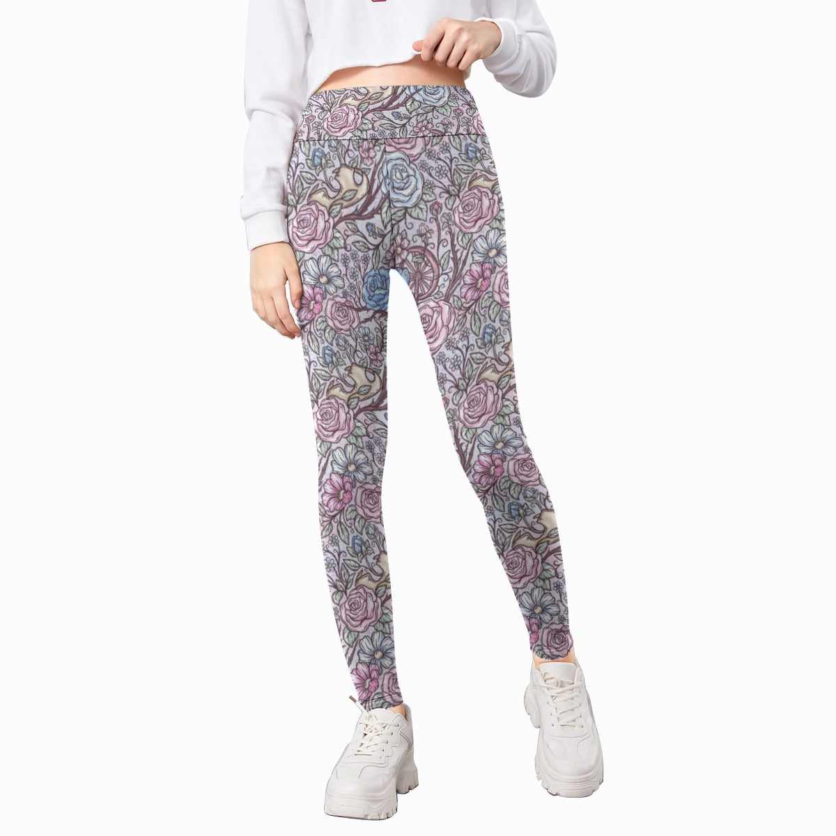 Fairytale Florals – Sleeping Enchantment - Kid's Leggings