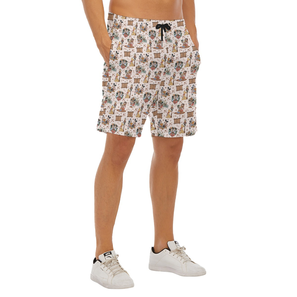 Victorian Holiday Celebration - Men’s Pocket Beach Shorts