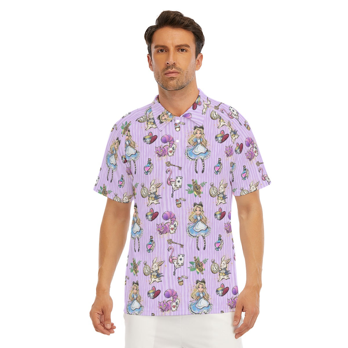 Whimsical Curious Adventure - Men's Polo Shirt