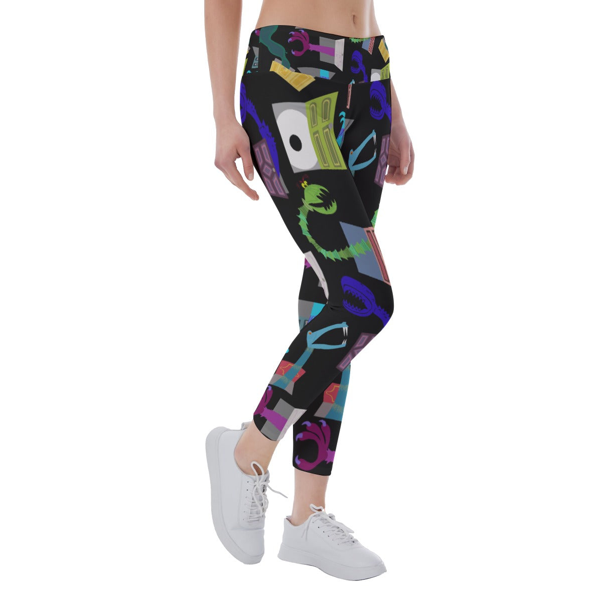 Monsters in Closets - Women's Yoga Leggings
