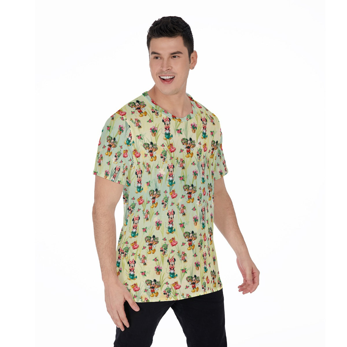 Garden Mouse Helpers at Work - Men's Short Sleeve T-Shirt