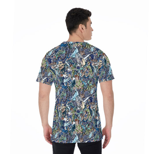 Magical Skybound Adventure - Men's Short Sleeve T-Shirt