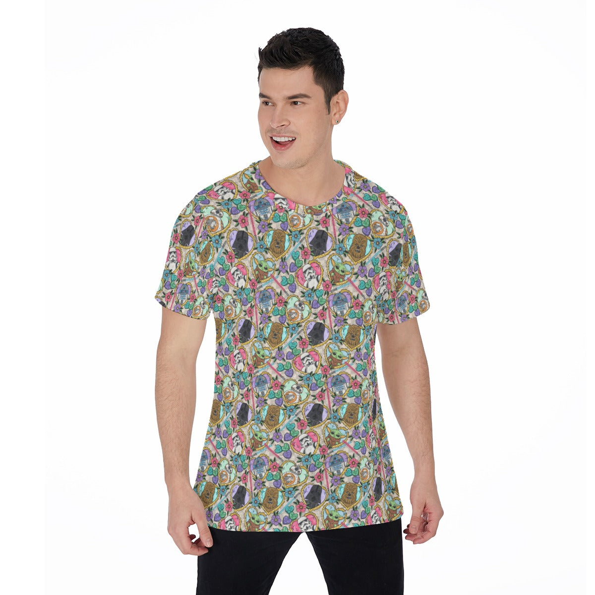 Tattoo Hearts Galactic Legends - Men's Short Sleeve T-Shirt