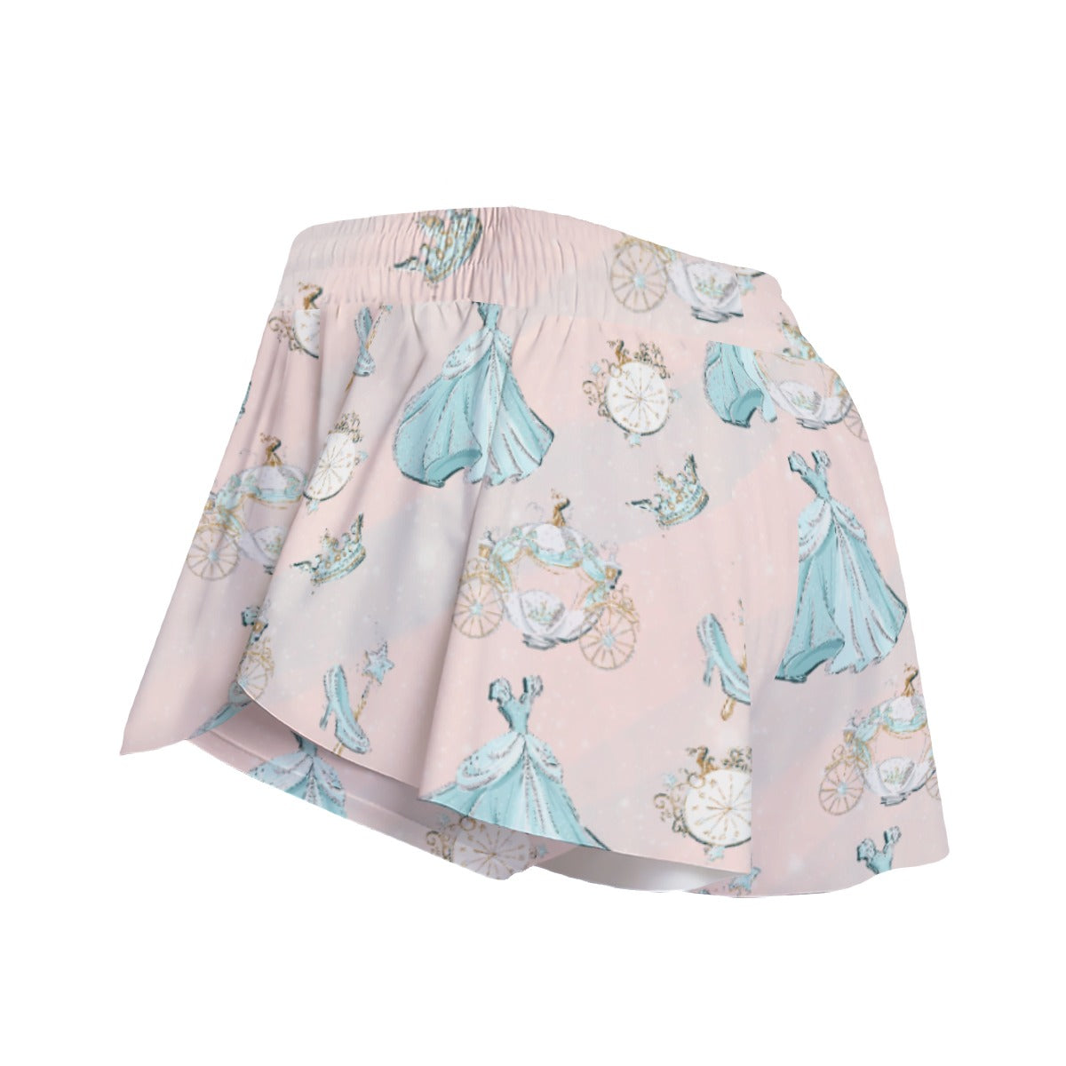Pastel Midnight Magic - Women's Flowy Pocket Shorts