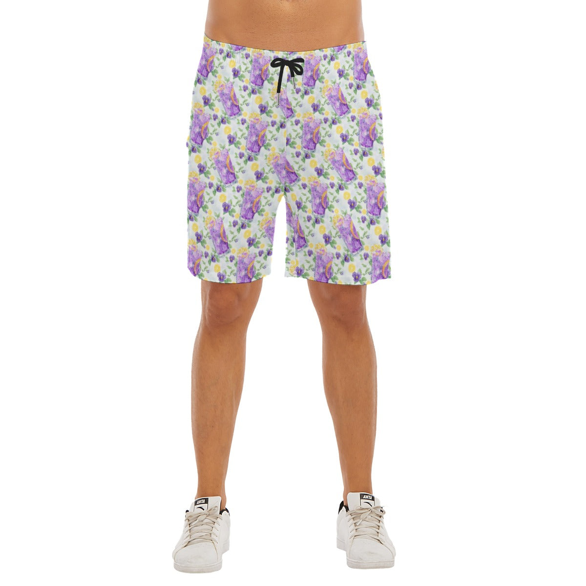 Zest Of The Fest Violet Lemonade - Men’s Pocket Beach Shorts