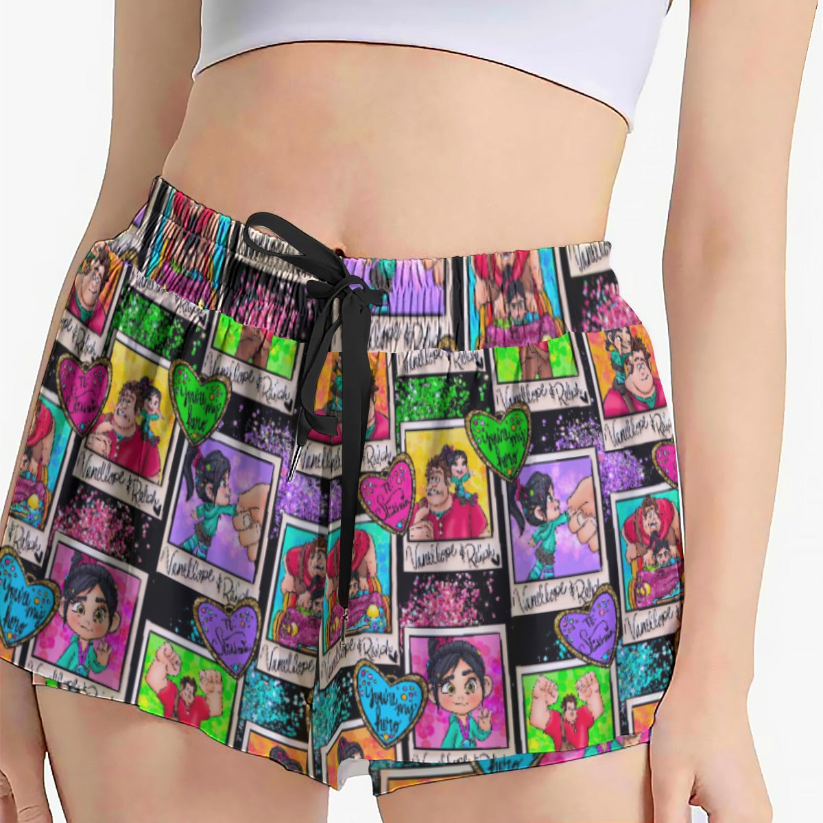 You're My Hero - Women's Flowy Pocket Shorts