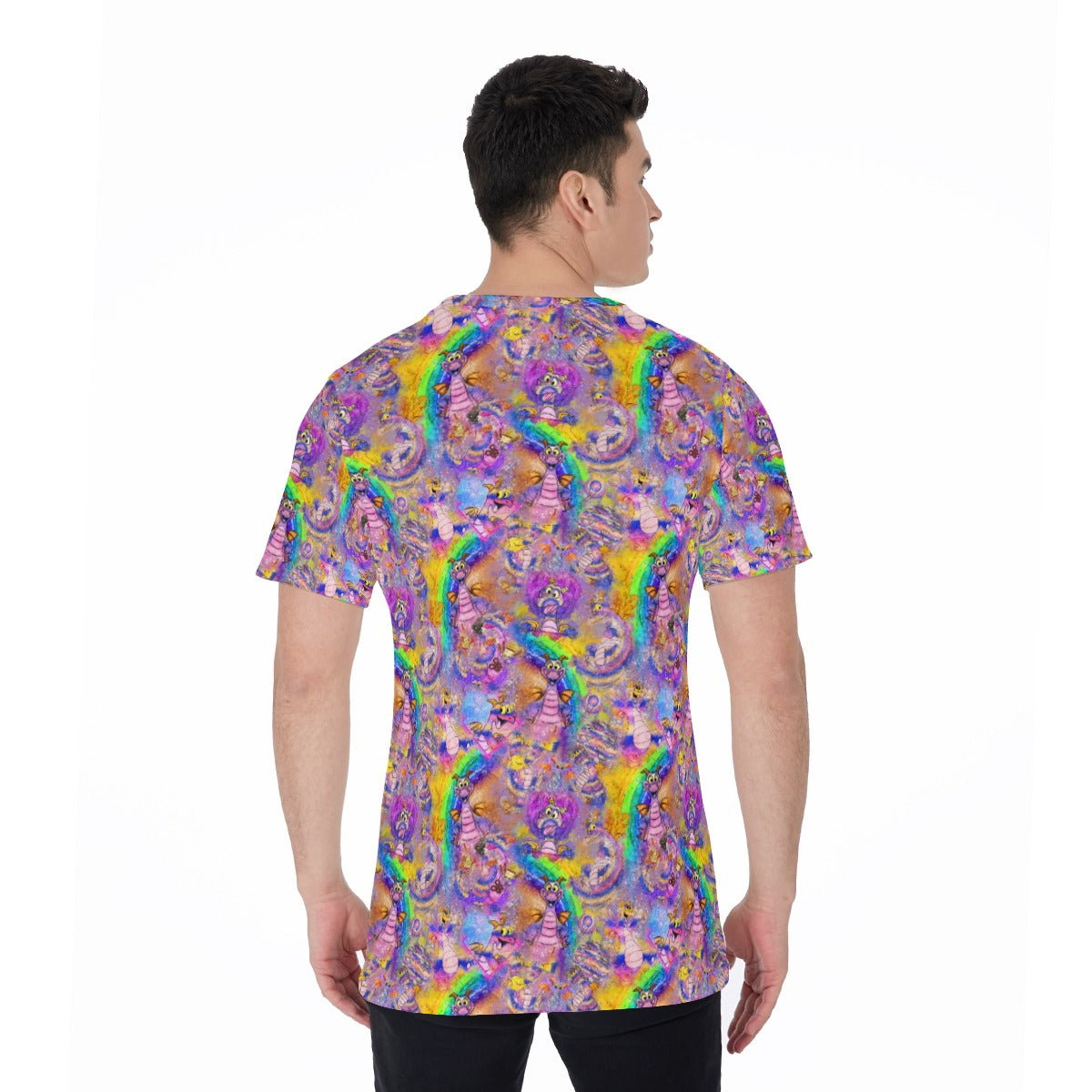Figment Watercolor Rainbow - Men's Short Sleeve T-Shirt