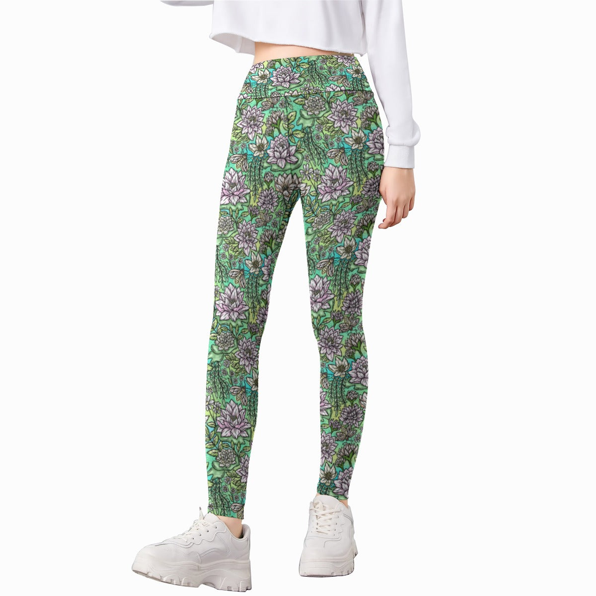 Fairytale Florals – Bayou Blooms - Kid's Leggings