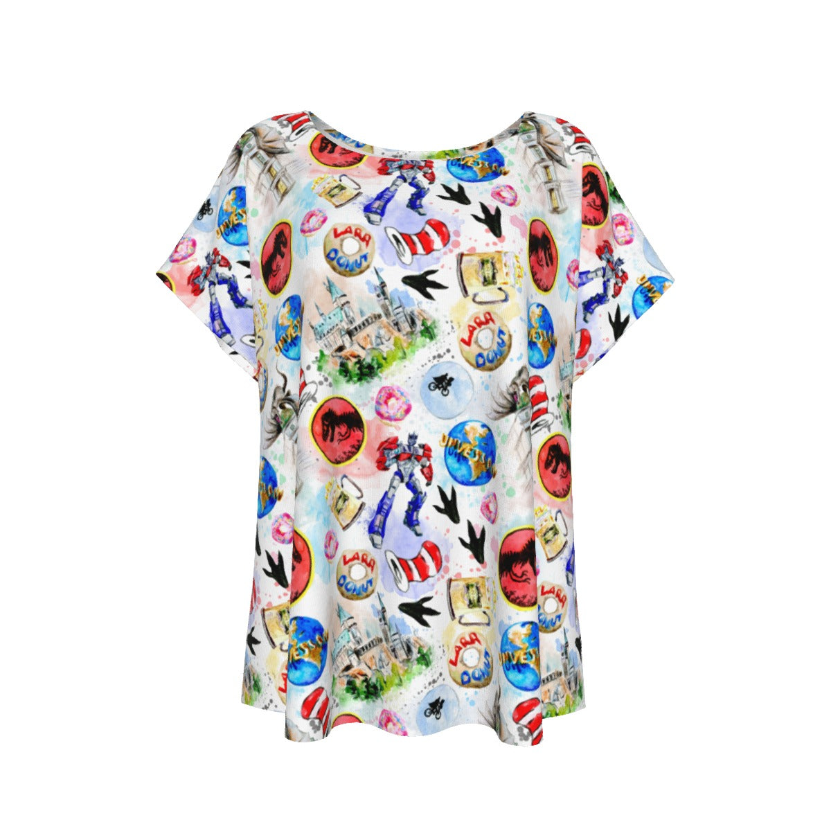A Universal Adventure - Women’s Relaxed Fit Scoop Tee