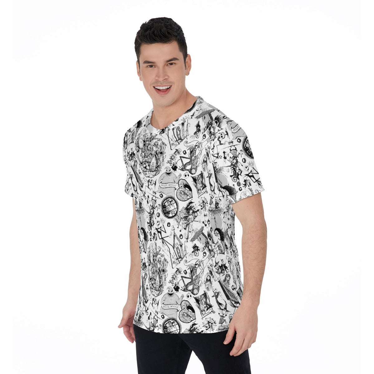 Nightmare Halloween Sketches - Men's Short Sleeve T-Shirt