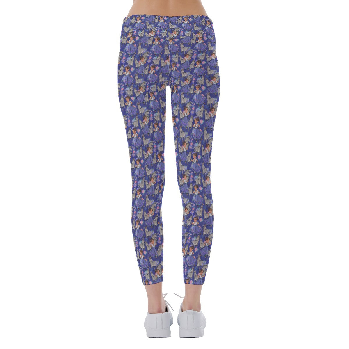 Whimsical Strong Heroine - Women's Yoga Leggings