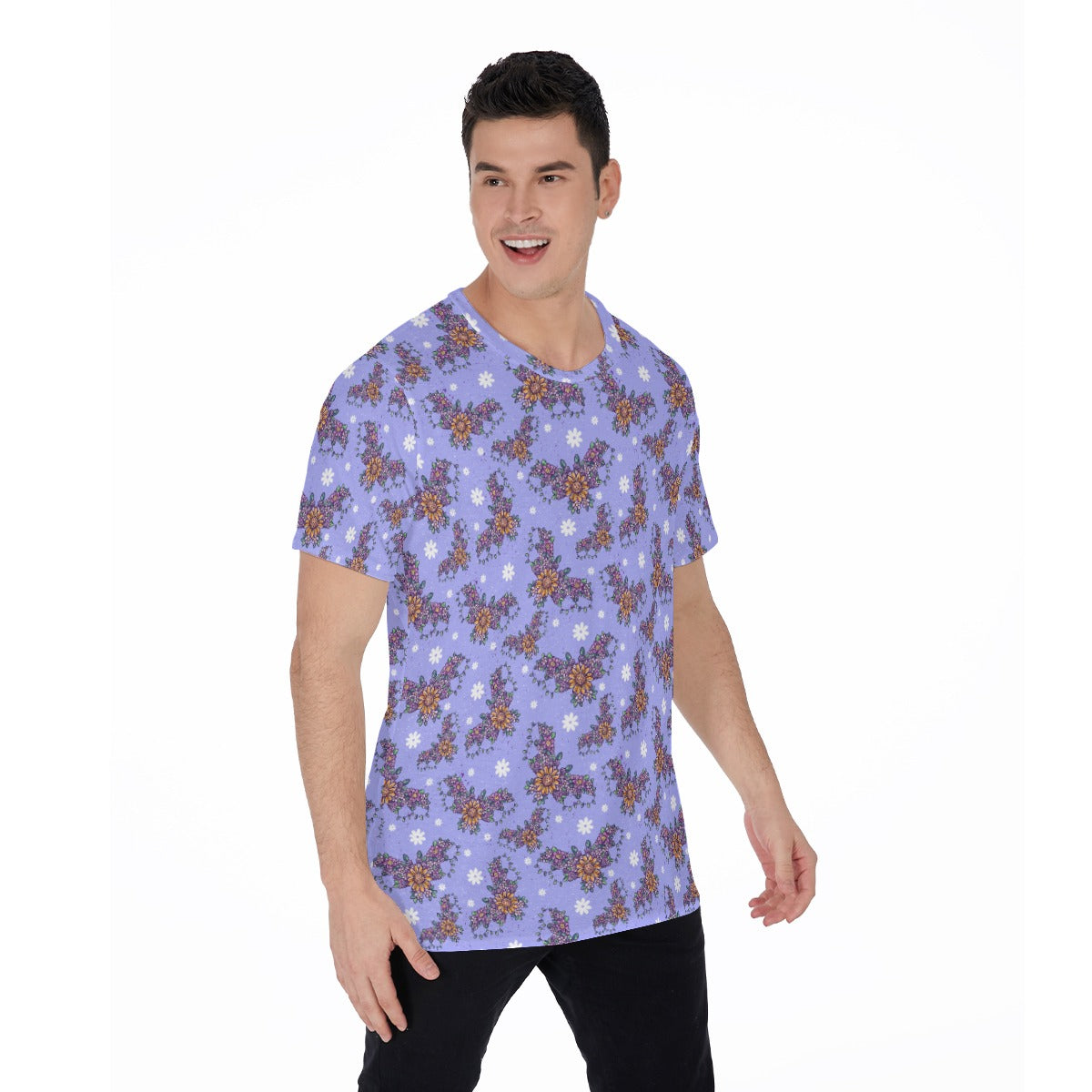 Blooming Bats - Men's Short Sleeve T-Shirt