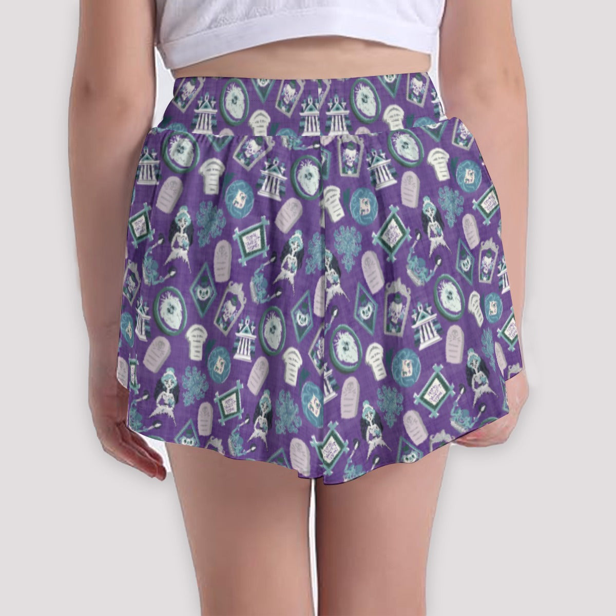 Tomb Sweet Tomb - Girls’ Flowy Pocket Shorts