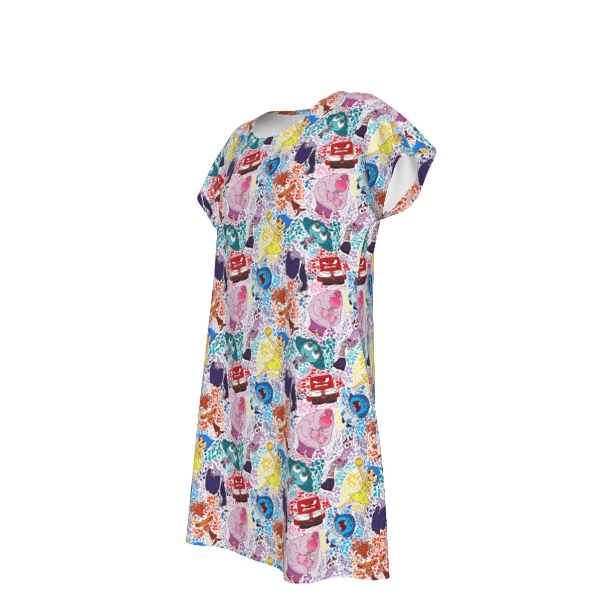 Floral Emotions - Women's T-Shirt Dress