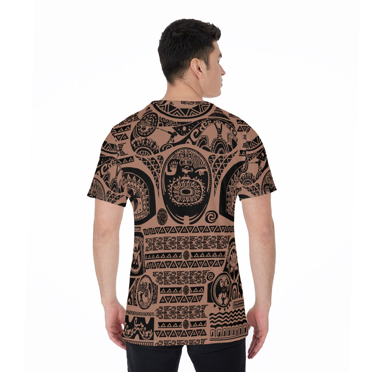 Polynesian Tattoo Motifs - Men's Short Sleeve T-Shirt
