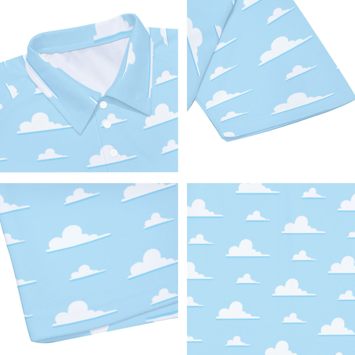 Andy’s Room Clouds - Men's Polo Shirt