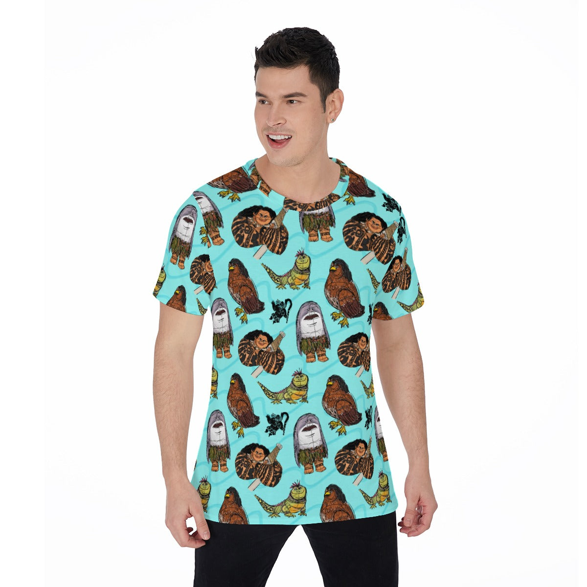Shapeshifting Island Hero - Men's Short Sleeve T-Shirt