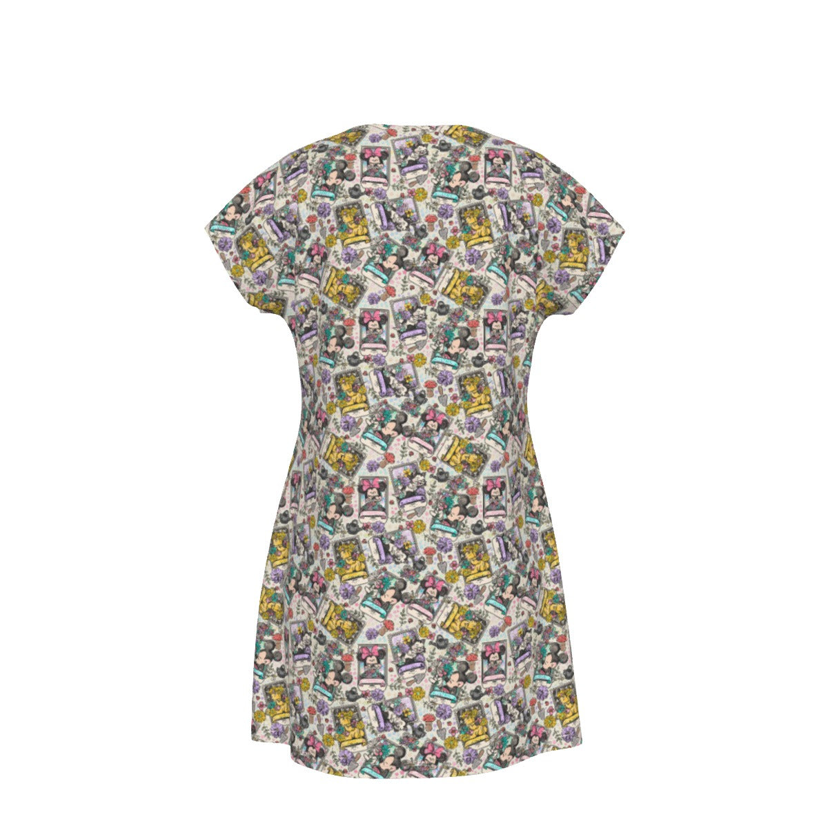 Garden Helpers Seed Packets - Women's T-Shirt Dress