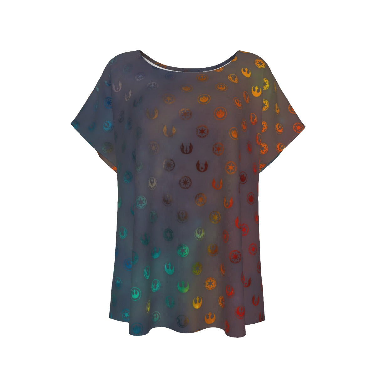 Galaxy Far Away - Women’s Relaxed Fit Scoop Tee