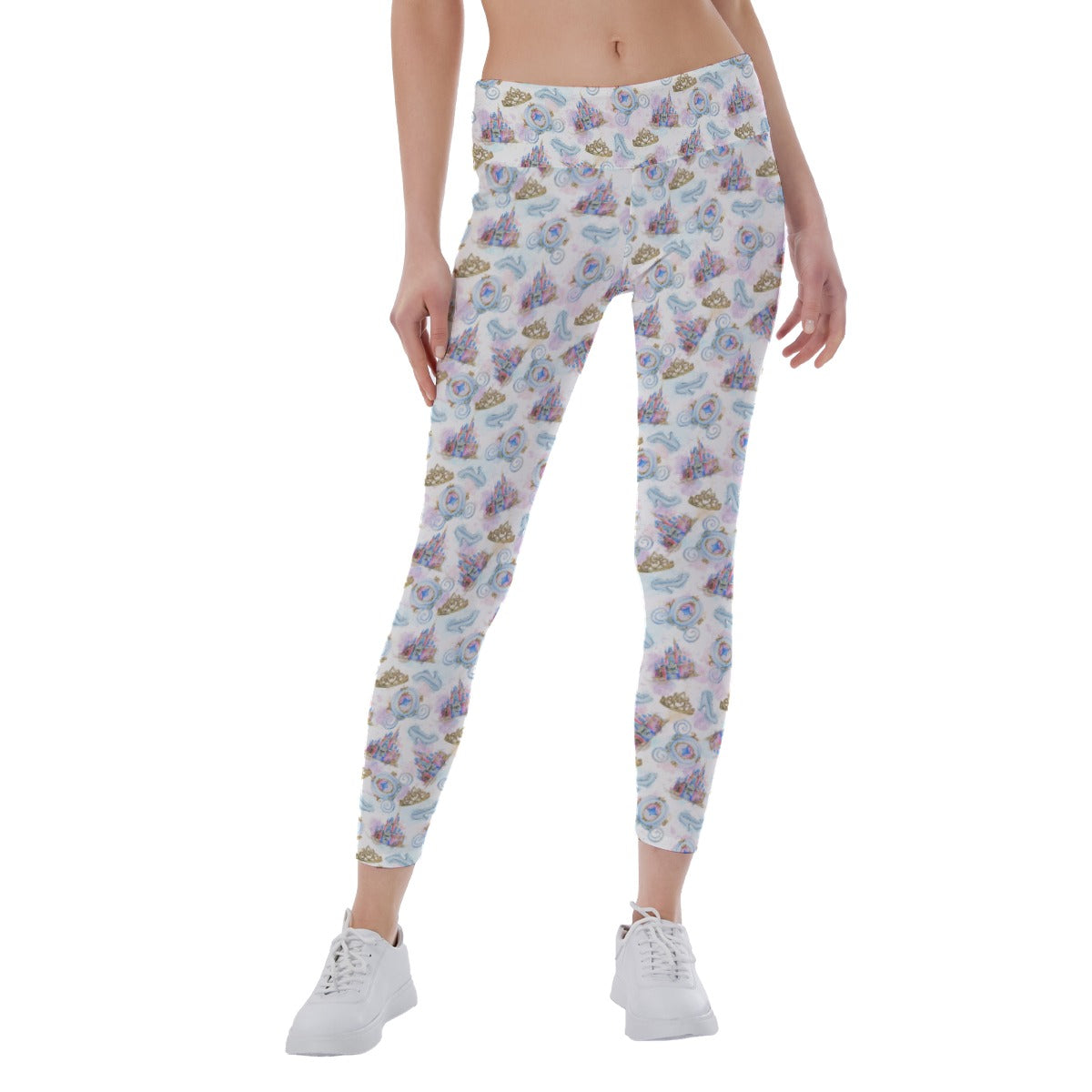 Watercolor Fairytale Fantasy - Women's Yoga Leggings