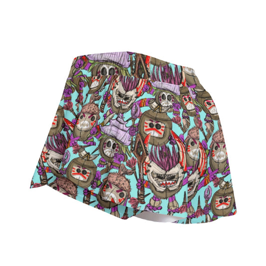 Island Coconut Pirates - Women's Flowy Pocket Shorts