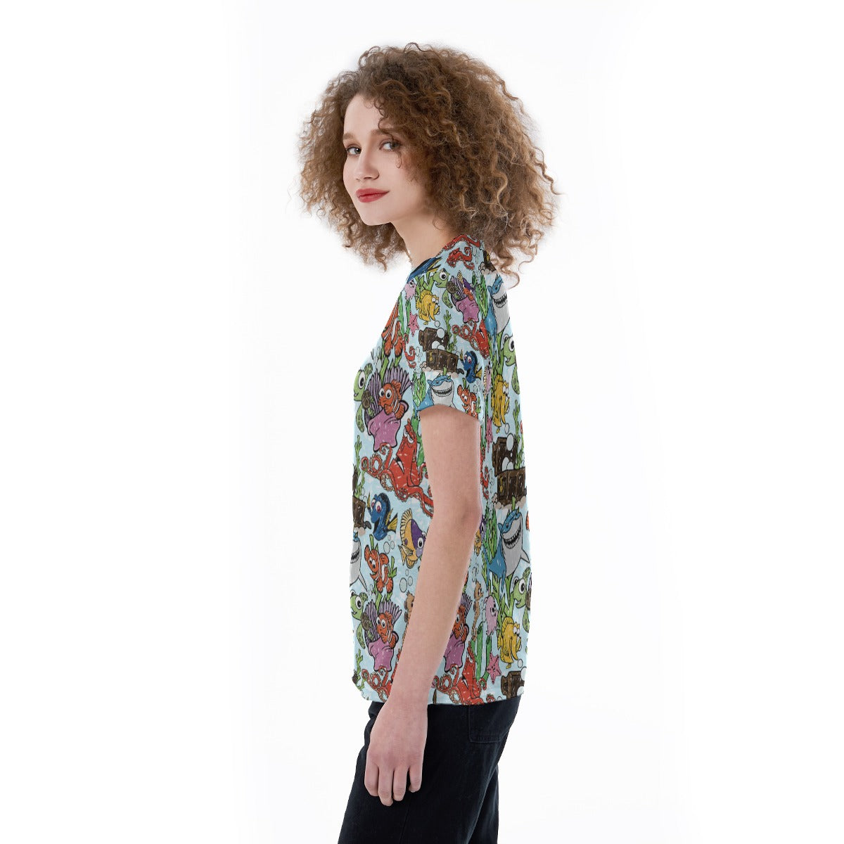 Fish Are Friends Reef - Women's Short Sleeve V-Neck T-Shirt
