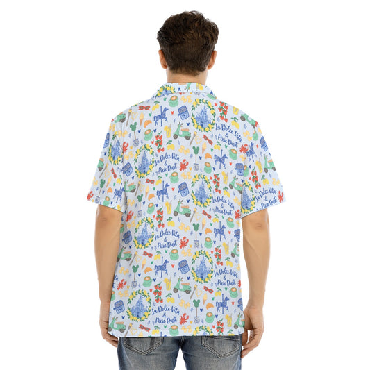 Sweet Life Pixie Dust - Men's Hawaiian Button Up Shirt