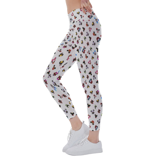 Wicked Mouse Ears - Women's Yoga Leggings