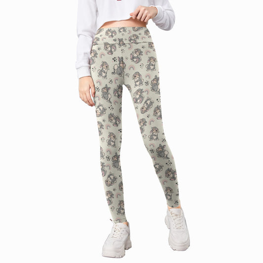 Bouncy Bunny Bliss - Kid's Leggings