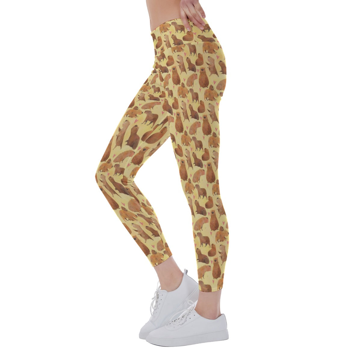Capybara Love - Women's Yoga Leggings