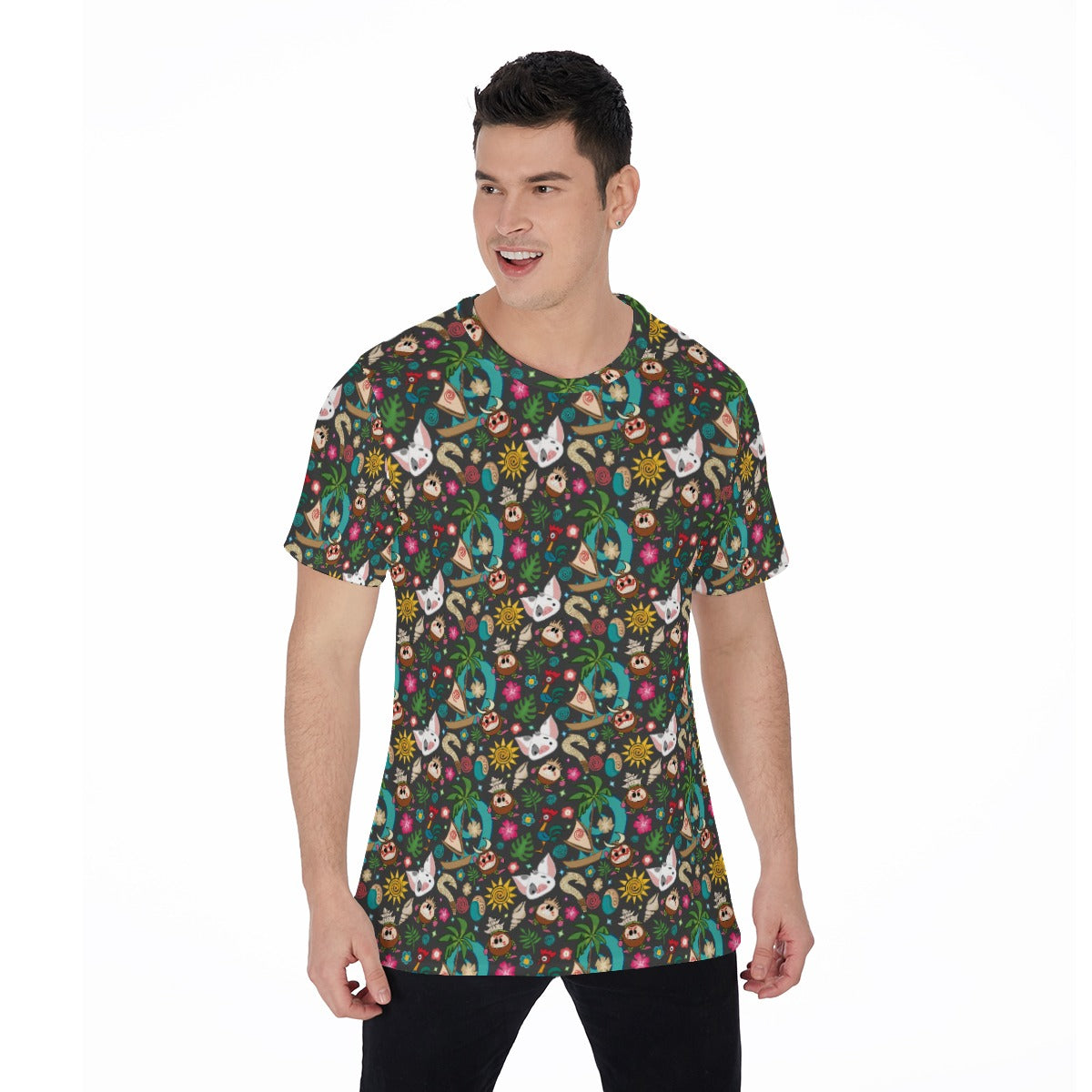 Polynesian Princess Icons - Men's Short Sleeve T-Shirt