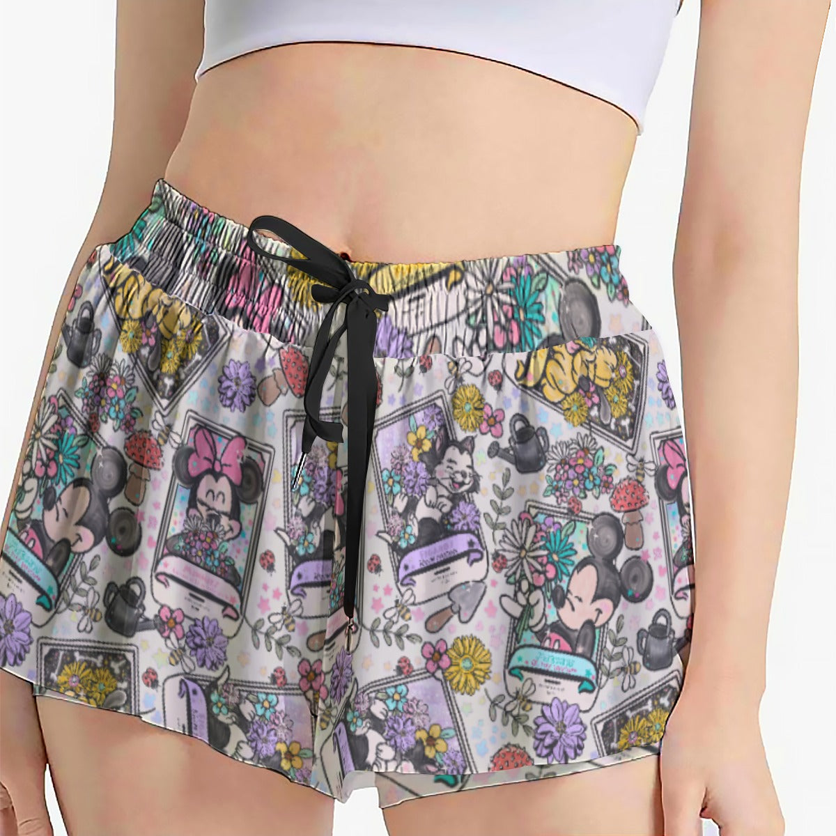 Garden Helpers Seed Packetskets - Women's Flowy Pocket Shorts