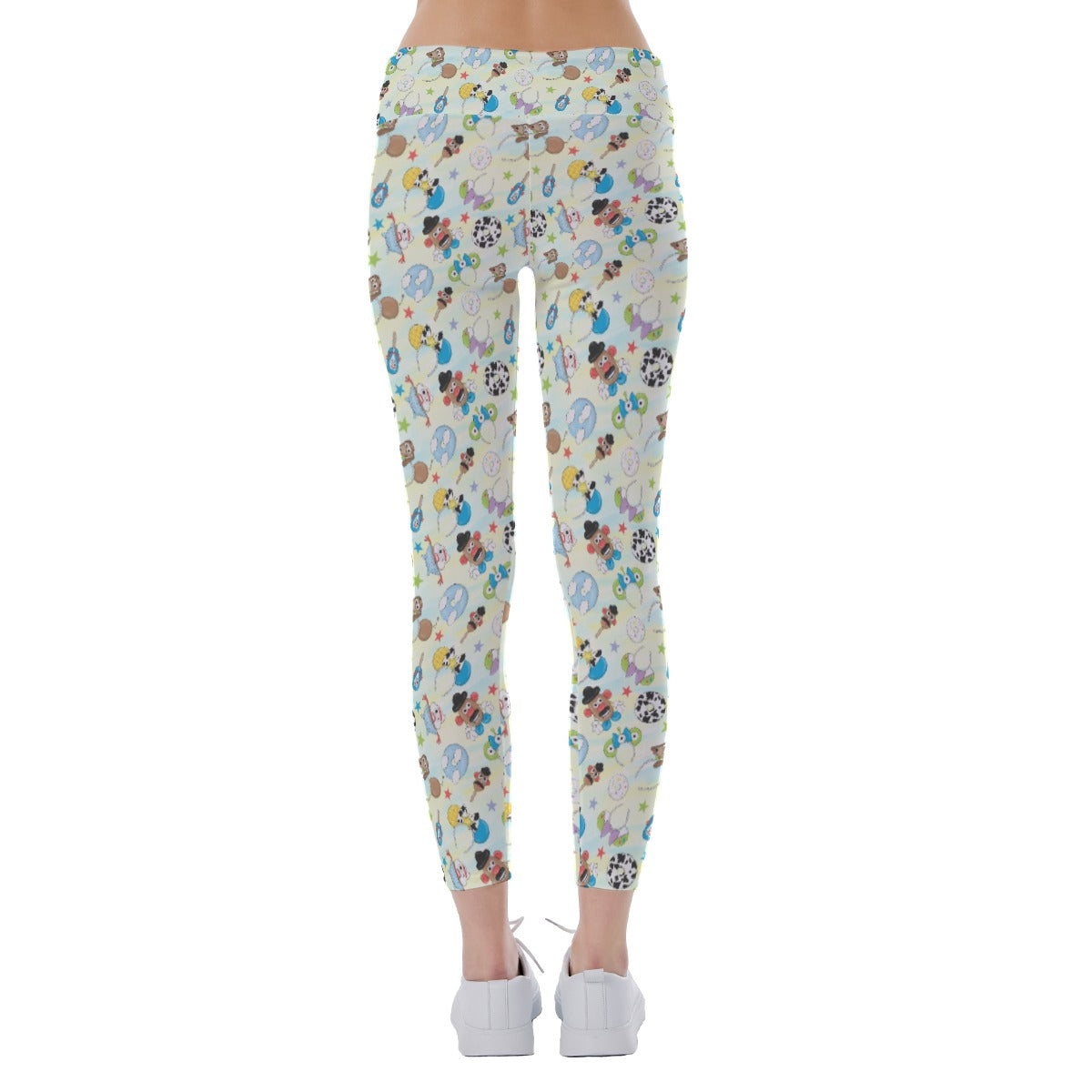 Playful Toy Style Icons - Women's Yoga Leggings