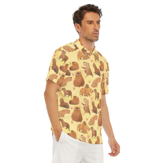 Capybara Love - Men's Polo Shirt
