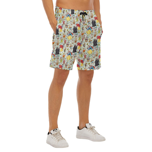 Fairest Crew Sketch - Men’s Pocket Beach Shorts