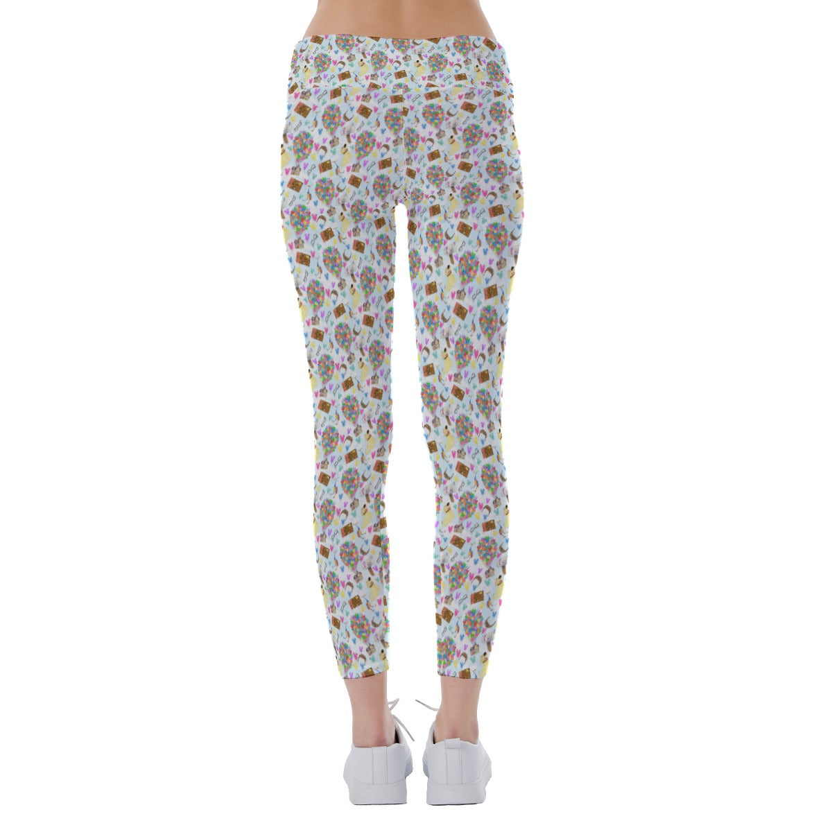 Up Adventure Icons - Women's Yoga Leggings