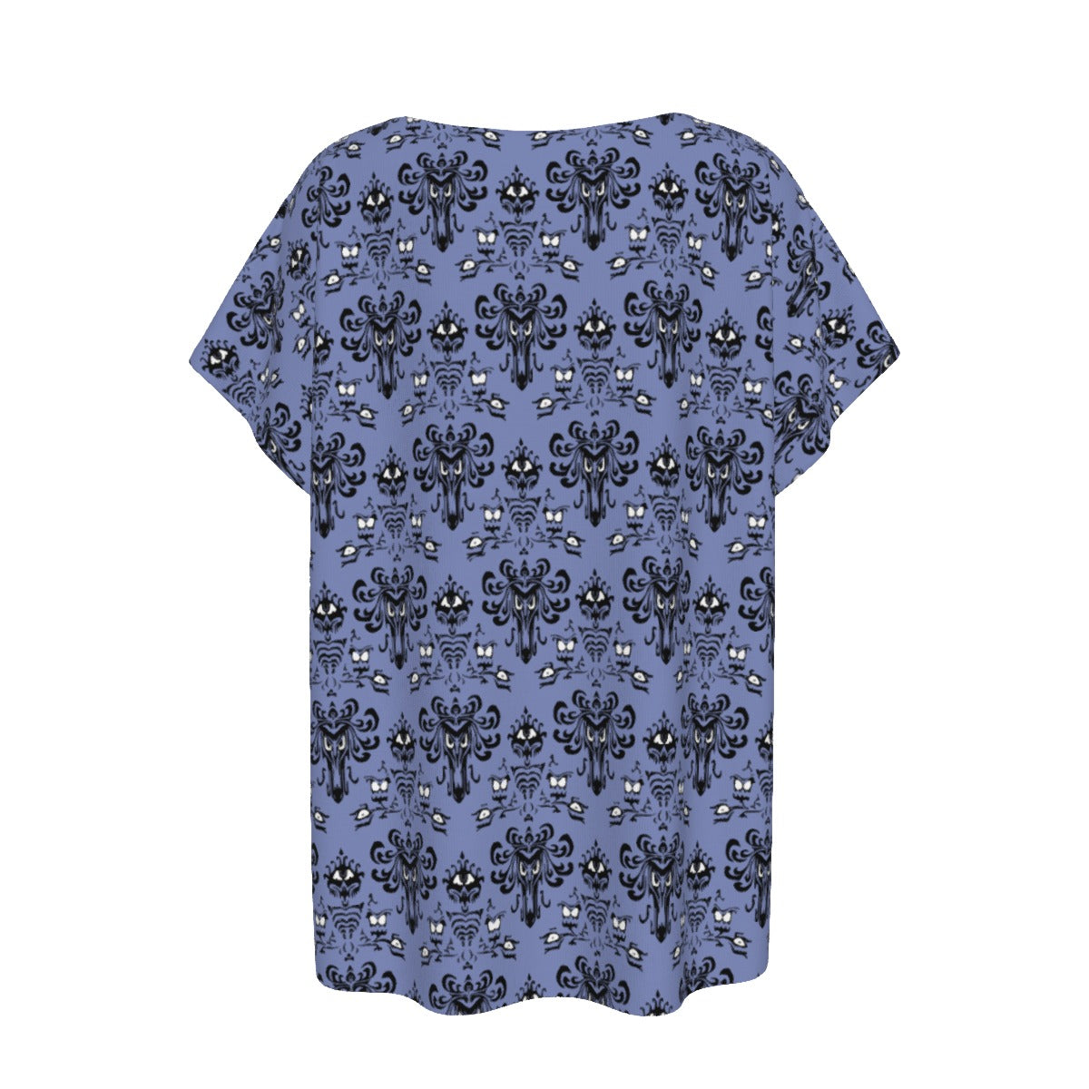 Spooky Mansion Wallpaper- Women’s Relaxed Fit Scoop Tee